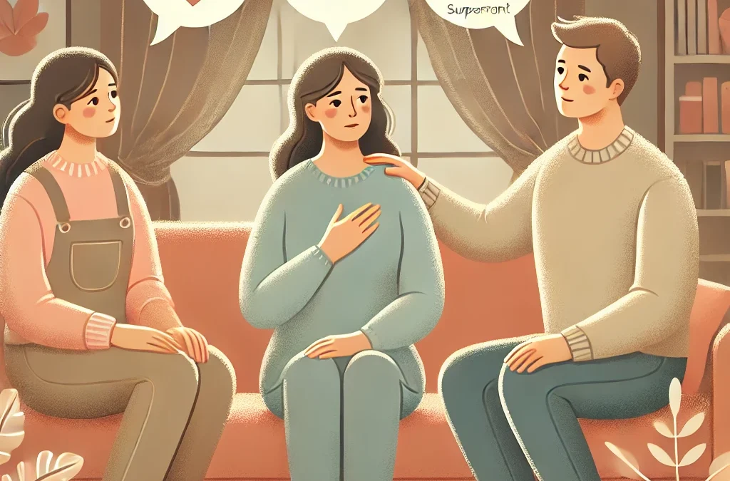 Hablar sobre la menopausia con amigos, familiares y su pareja